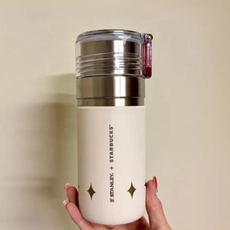 Starbucks Taiwan 2025 Christmas Party Series STANLEY Starburst Stainless Steel Cup 17.6oz 500ml 17.6oz