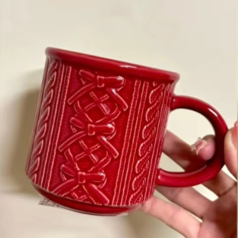 Starbucks Taiwan 2025 Christmas Party Series Winter Mug 12.49oz 355ml