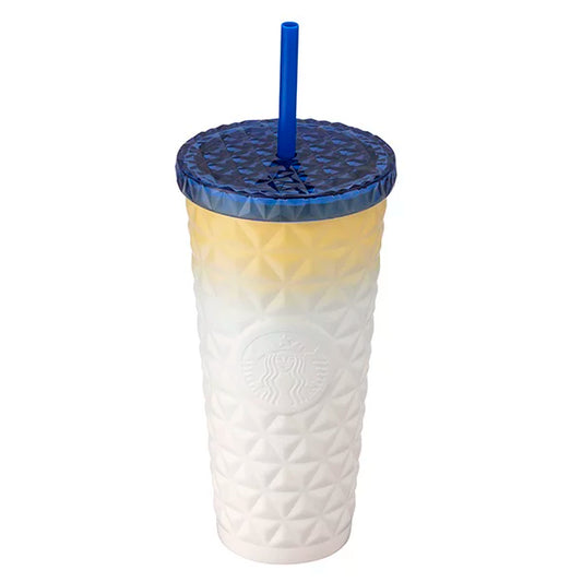 Starbucks Taiwan 2025 Summer Mediterranean Style Series Stainless Steel TOGO Cold Water Cup 591ml 20.8oz