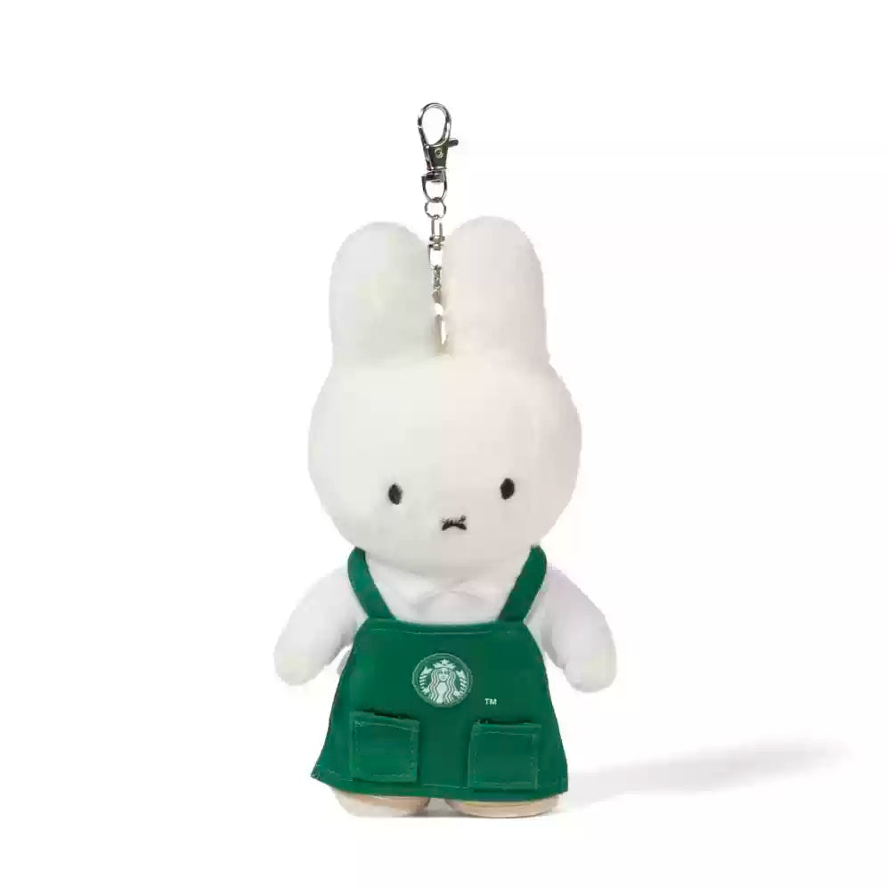 Starbucks and Miffy Asia Keychain doll