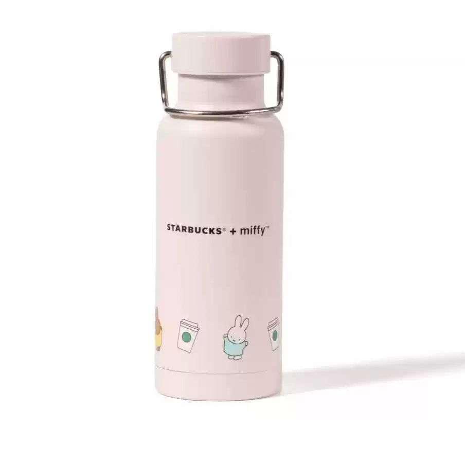 Starbucks and Miffy Asia pink Stainless steel cup 473ml