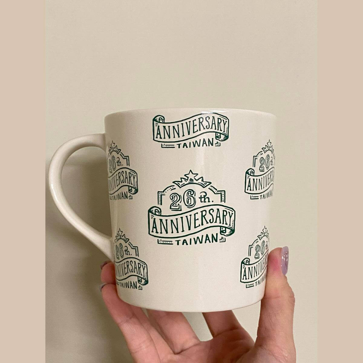 Starbucks Taiwan 2024 26th anniversary mug 414ml