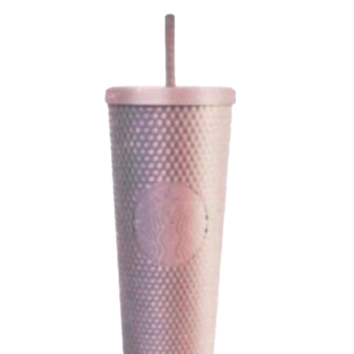 Starbucks Philippines 2024 Old Rose studded straw Cold Cup 24oz