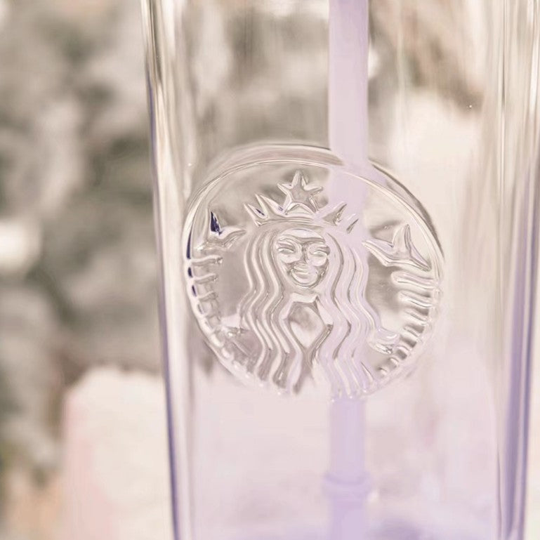 Starbucks knot shop glass nwt