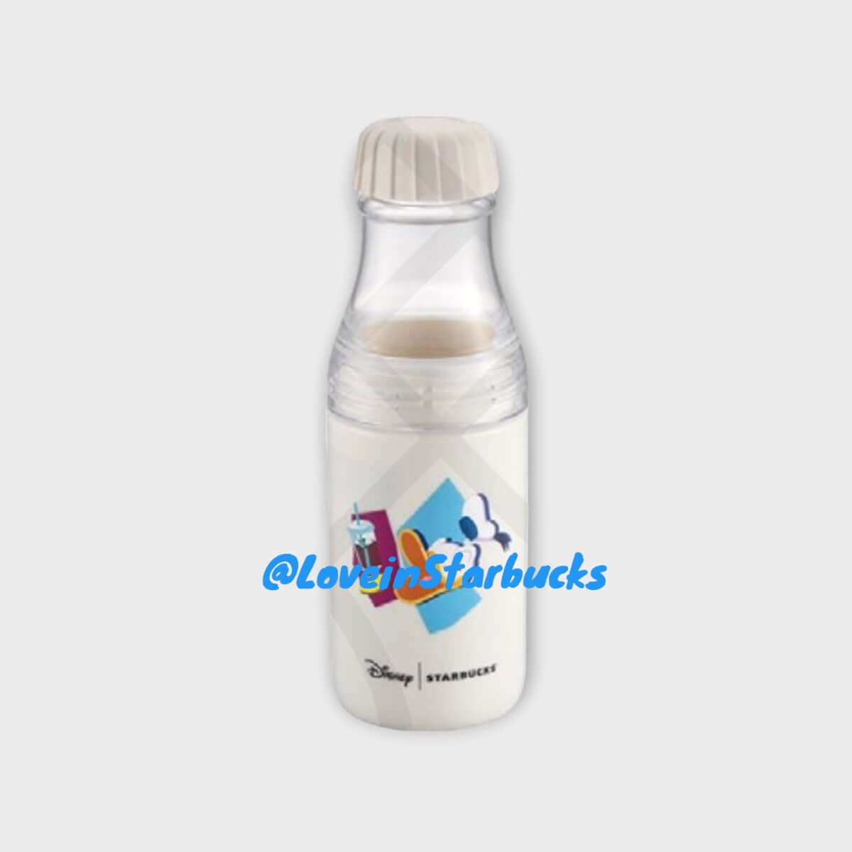 Starbucks Disney co-branded Taiwan 2024 series ISNEYFUN Donald Duck Cold Water Bottle 503ml