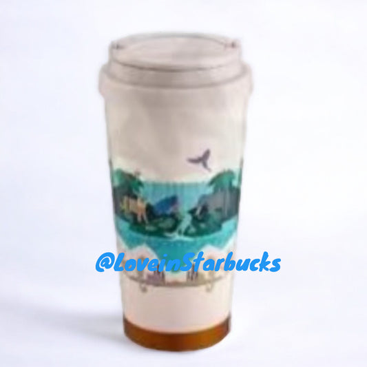 Starbucks Taiwan 2024 ocean series Stainless steel cup 473ml