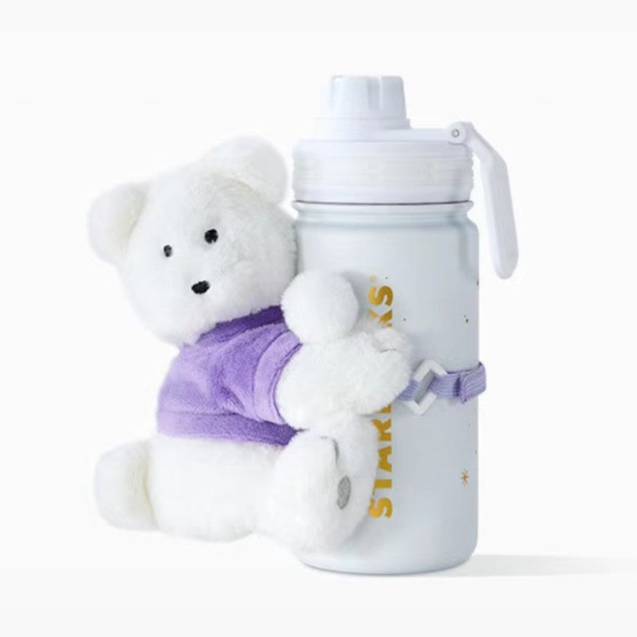 Starbucks China 2023 Christmas cute pet series Cute bear stainless steel thermos cup