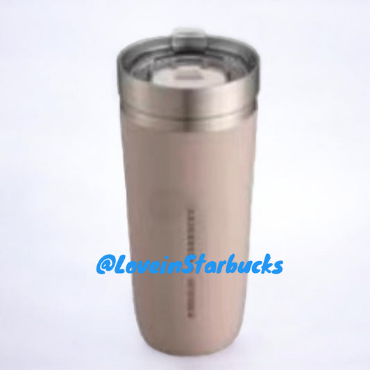 Starbucks Taiwan 2024 ocean series brown stainless steel cup 24oz