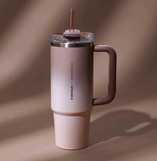 STANLEY x STARBUCKS gradient brown Stainless steel cup 887ml 30OZ