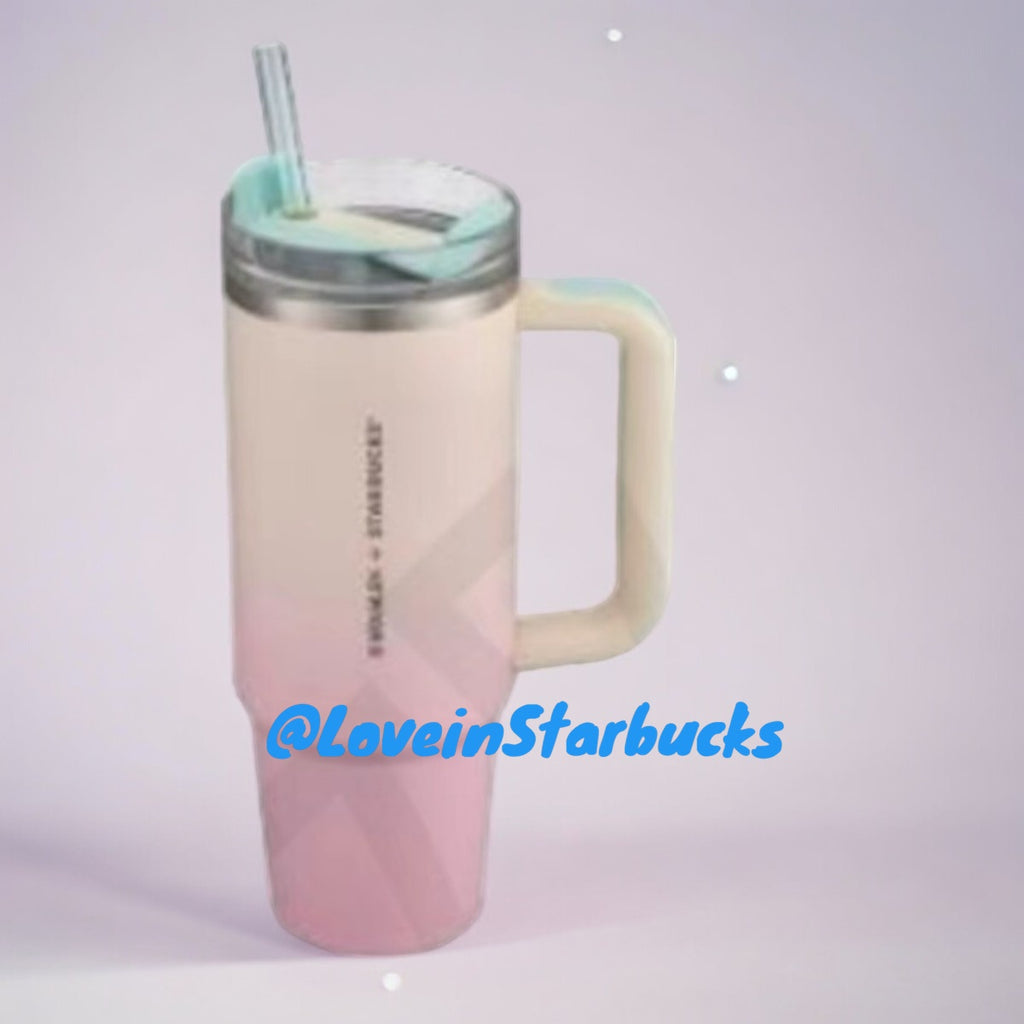 pre-order Starbucks Taiwan 2024 Alpaca series Stanley pink Stainless steel cup 30oz