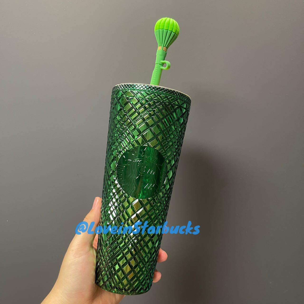 Starbucks Wicked co-brand plastic straw cup 24oz