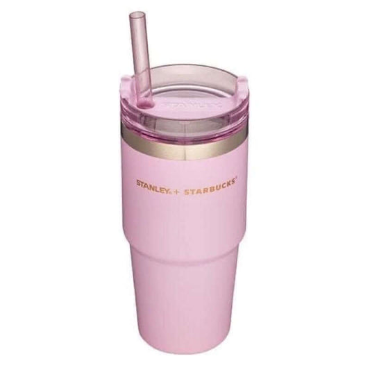 Starbucks Stanley Tumblers Taiwan Sakura pink Stainless steel cup 473ml