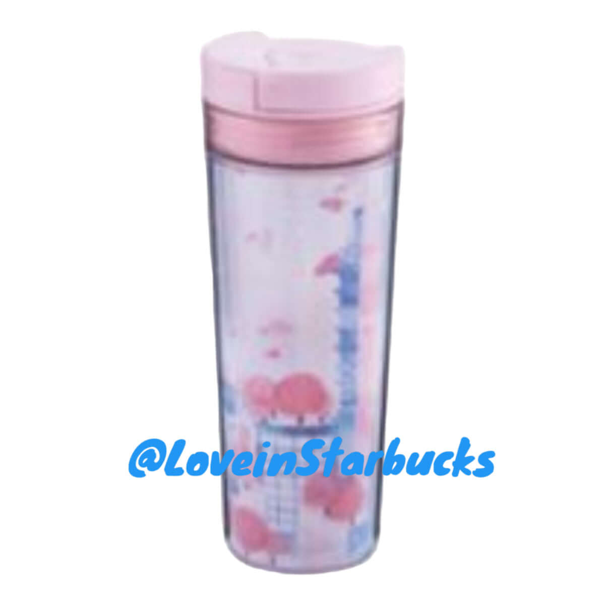 Starbucks Asia 2024 summer2 Sakura plastic cup 473ml