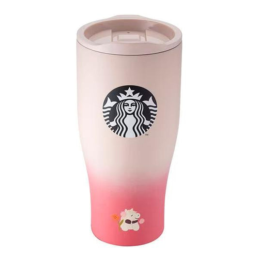 Starbucks Taiwan 2026 Year of the Horse New Year series pink stainless steel cup 784ml