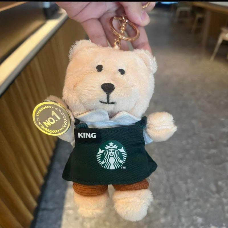 Starbucks Bearista Sales King Keychain Non-public sale version