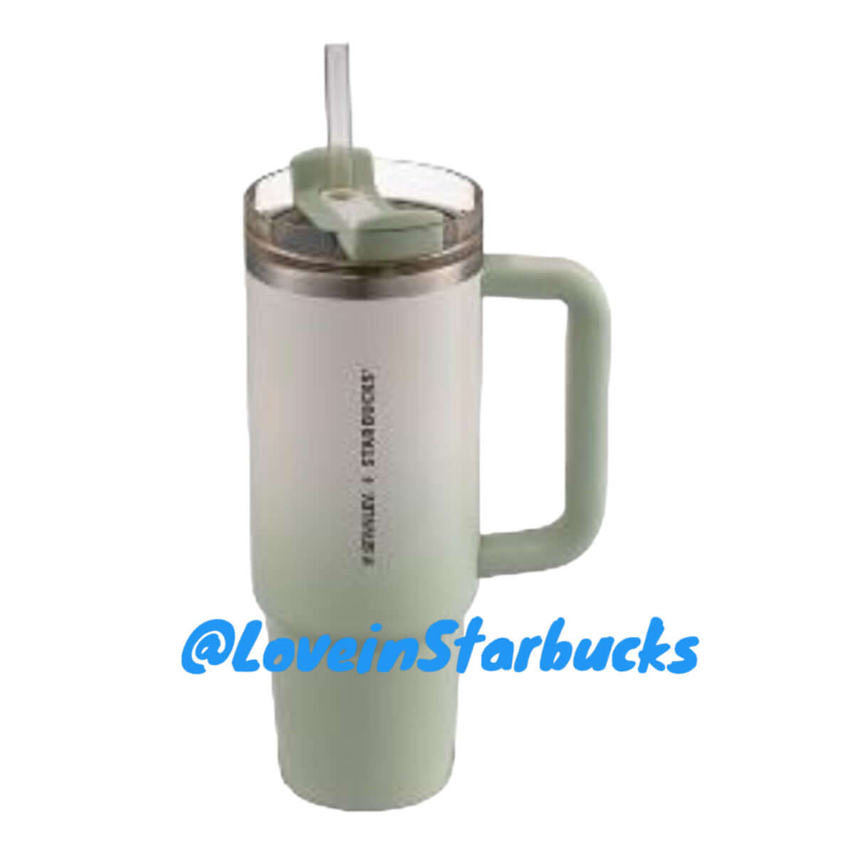 Starbucks Asia 2024 summer2 Stanley gradient Green stainless steel cup 30oz