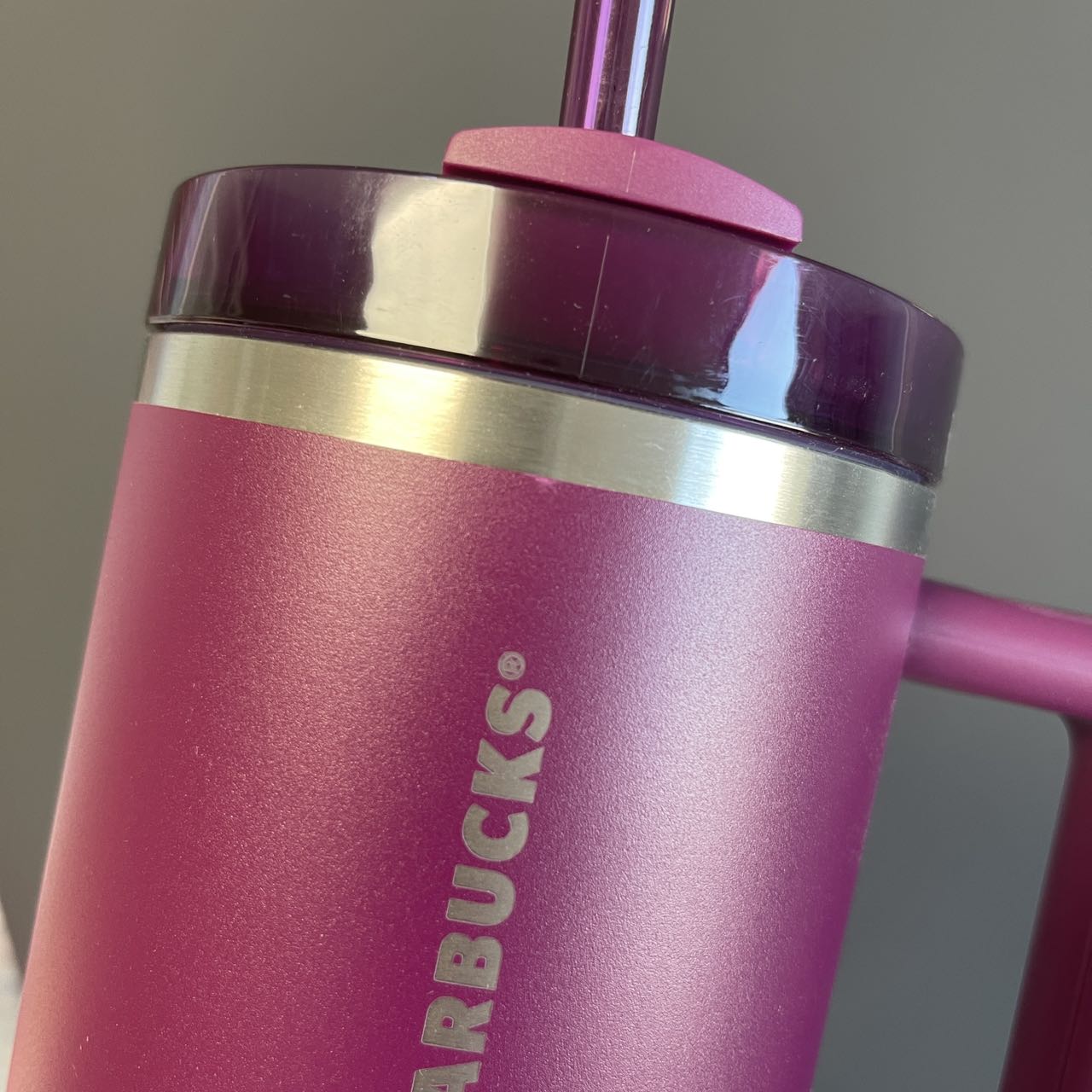 Tiny flaws Starbucks X Stanley Philippine purple Stainless Steel 40oz