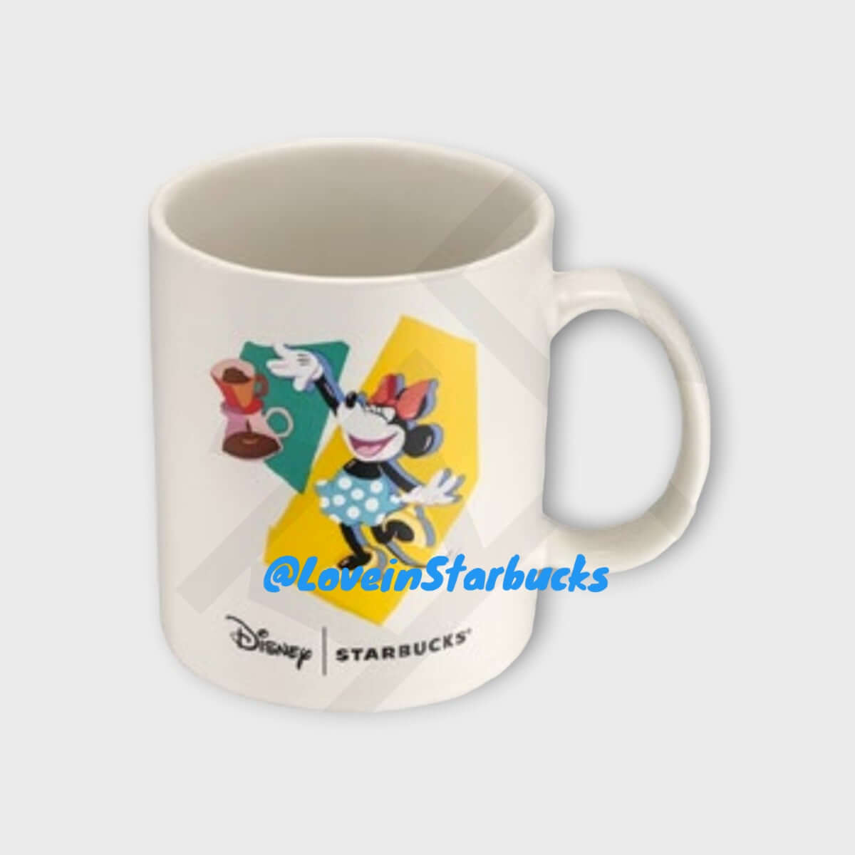 Starbucks Disney co-branded Taiwan 2024 series Minnie mug 355ml