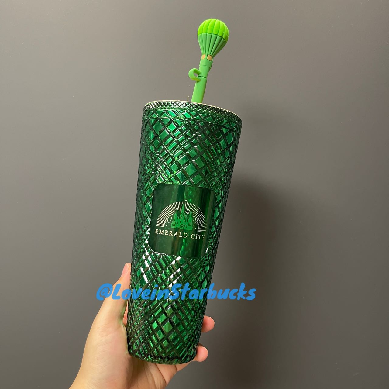 Starbucks Wicked co-brand plastic straw cup 24oz