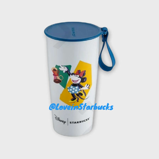 Starbucks Disney co-branded Taiwan 2024 series Minnie stainless steel cup 473ml