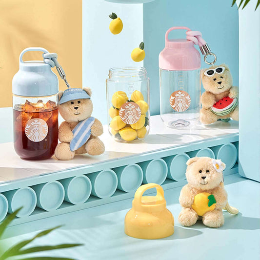 Starbucks China 2024 colorful summer series bearista doll Blind box color random cup 475ml  16oz