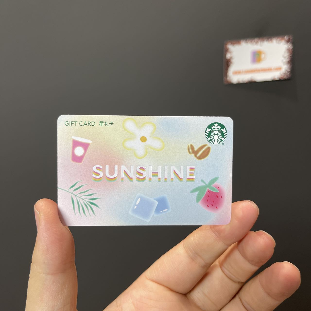 Starbucks 6PCS gift cards without money