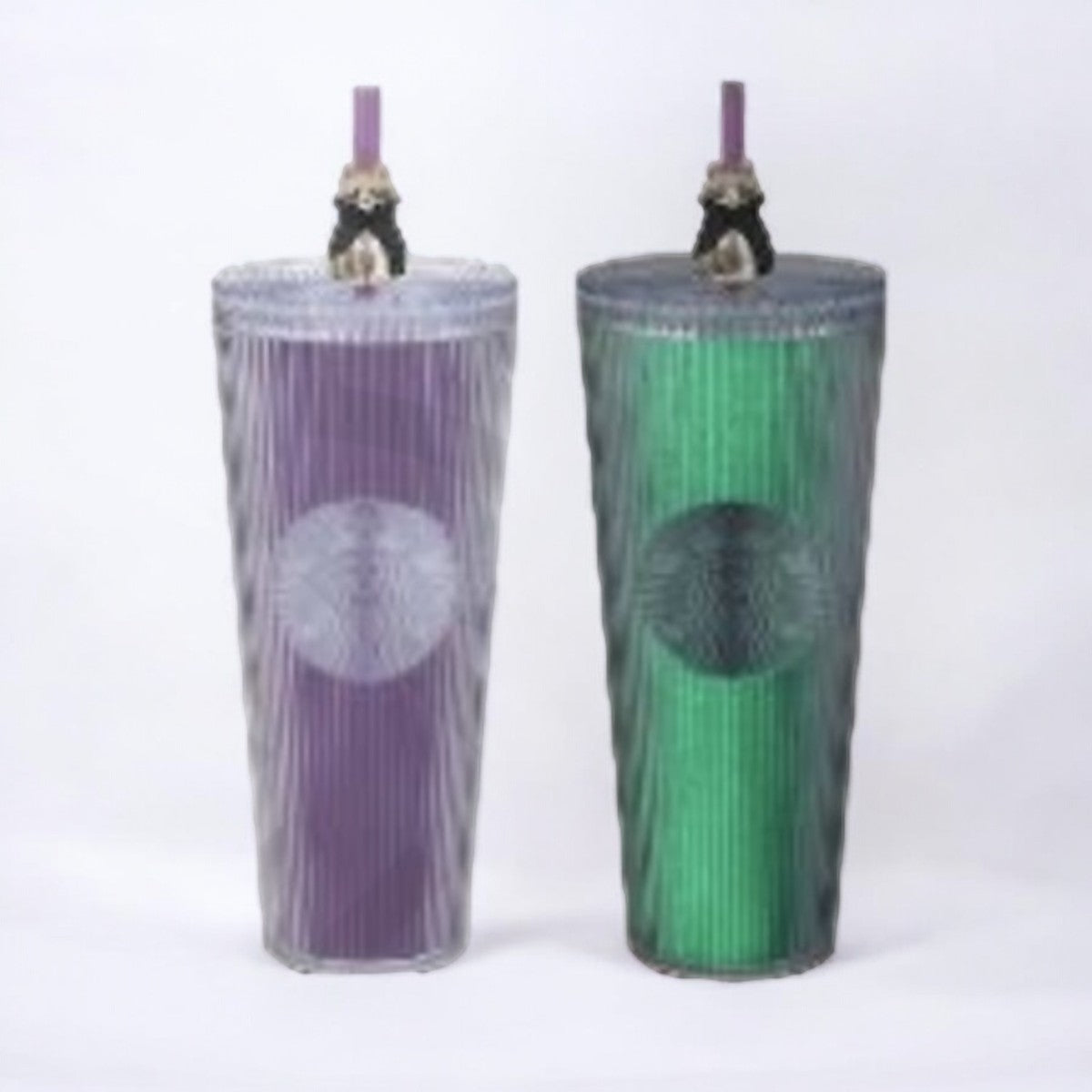 pre-order Starbucks Taiwan 2024 Halloween series GIDT plastic straw cup 710ml 24oz