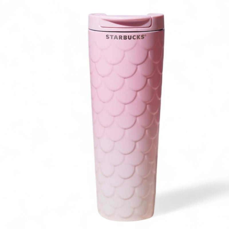 Starbucks Hong Kong 2025 Undersea Mermaid Series pink stainless steel cup 591ml