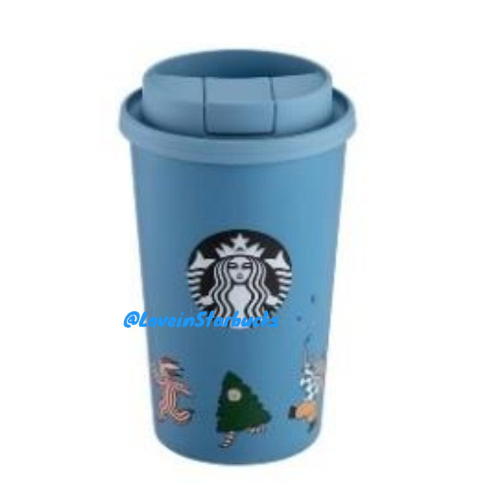 Starbucks Taiwan 2024 Christmas series JDN Carnival Stainless Steel Cup 355ml