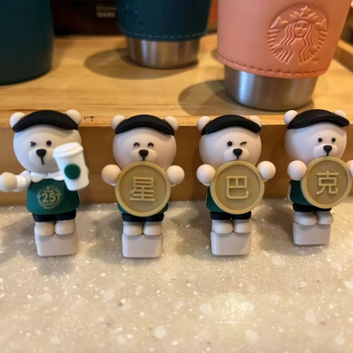 Starbucks Taiwan 2023 blind box lid plug stopper one box only contains