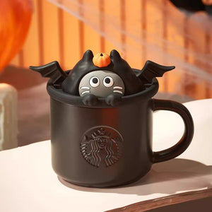 Starbucks China 2023 Halloween candy series black cat cup 420ml