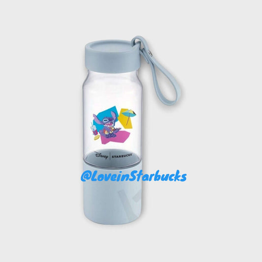 Starbucks Disney co-branded Taiwan 2024 series DISNEYFUN Stitch Cold Water Bottle 473ml