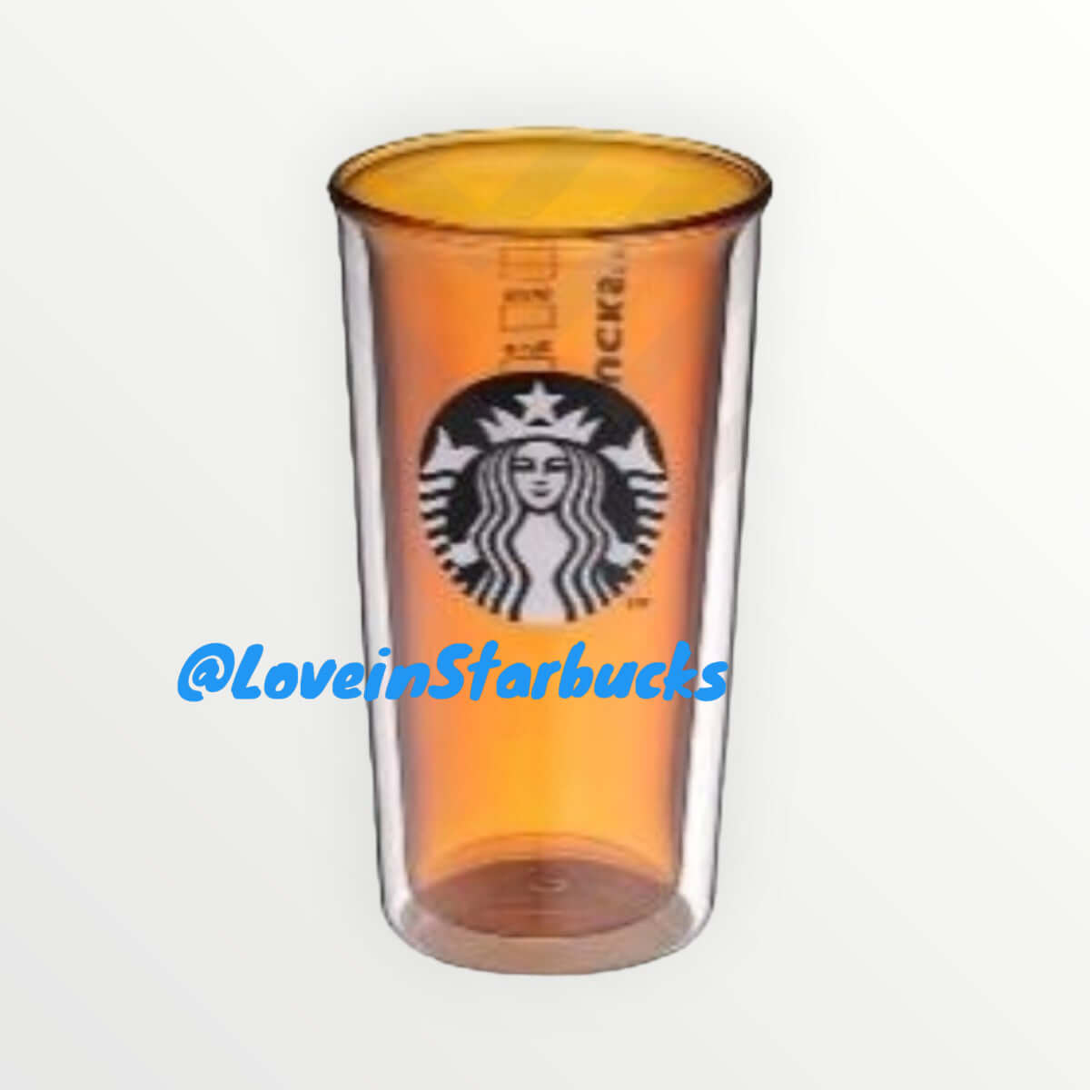 Starbucks Taiwan 2024 26th anniversary double wall glass 400ml