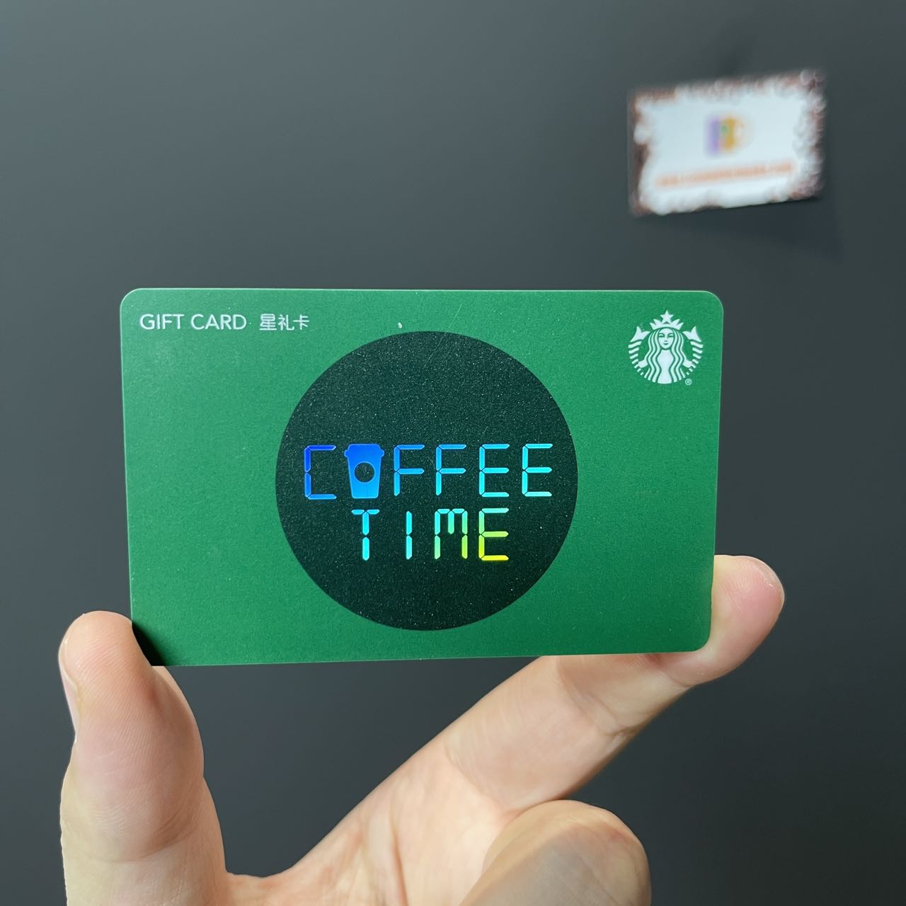 Starbucks 6PCS gift cards without money