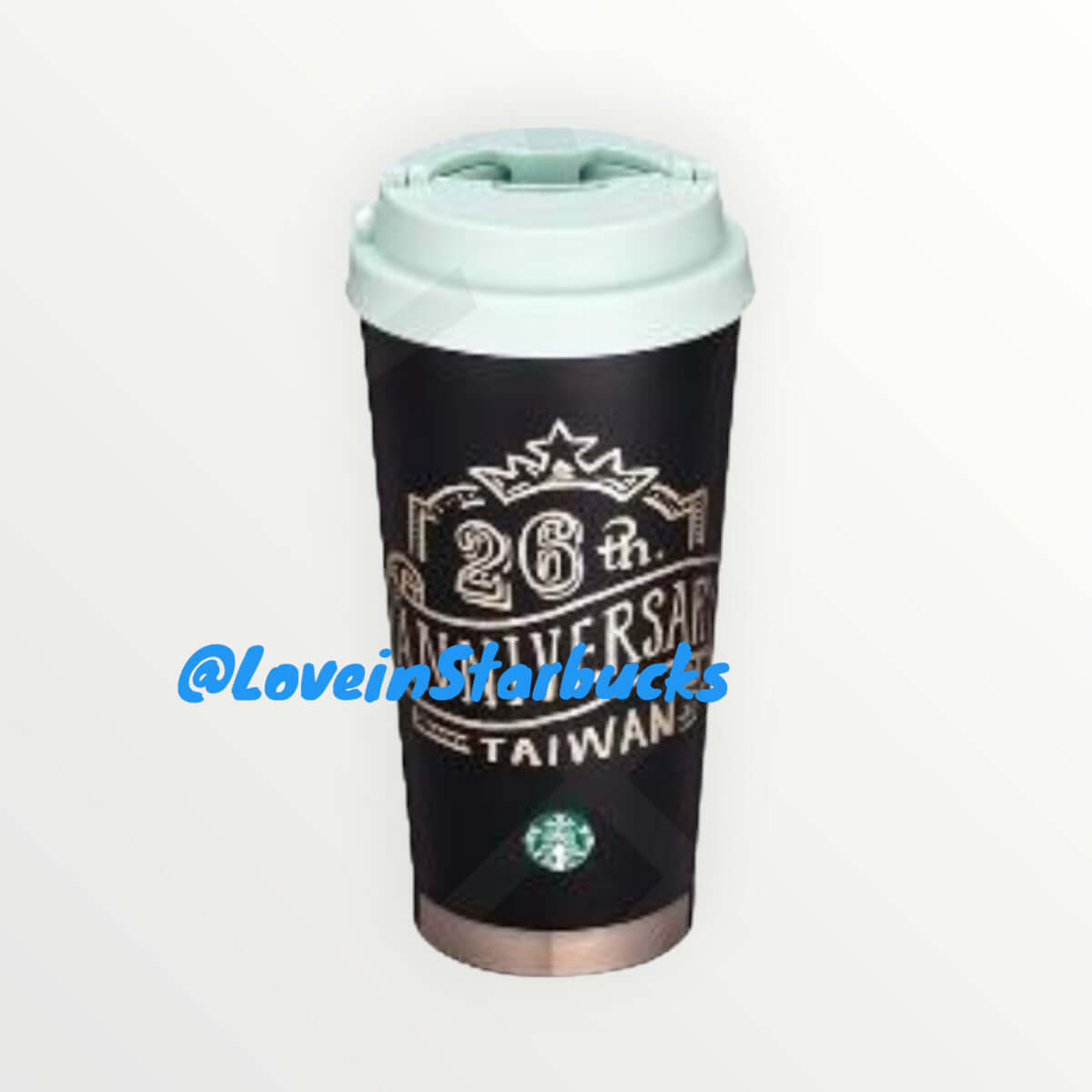 Starbucks Taiwan 2024 26th anniversary stainless steel cup 473ml