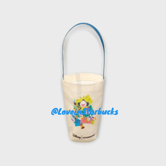 Starbucks Disney co-branded Taiwan 2024 series DISNEYFUN Friends Carry holder