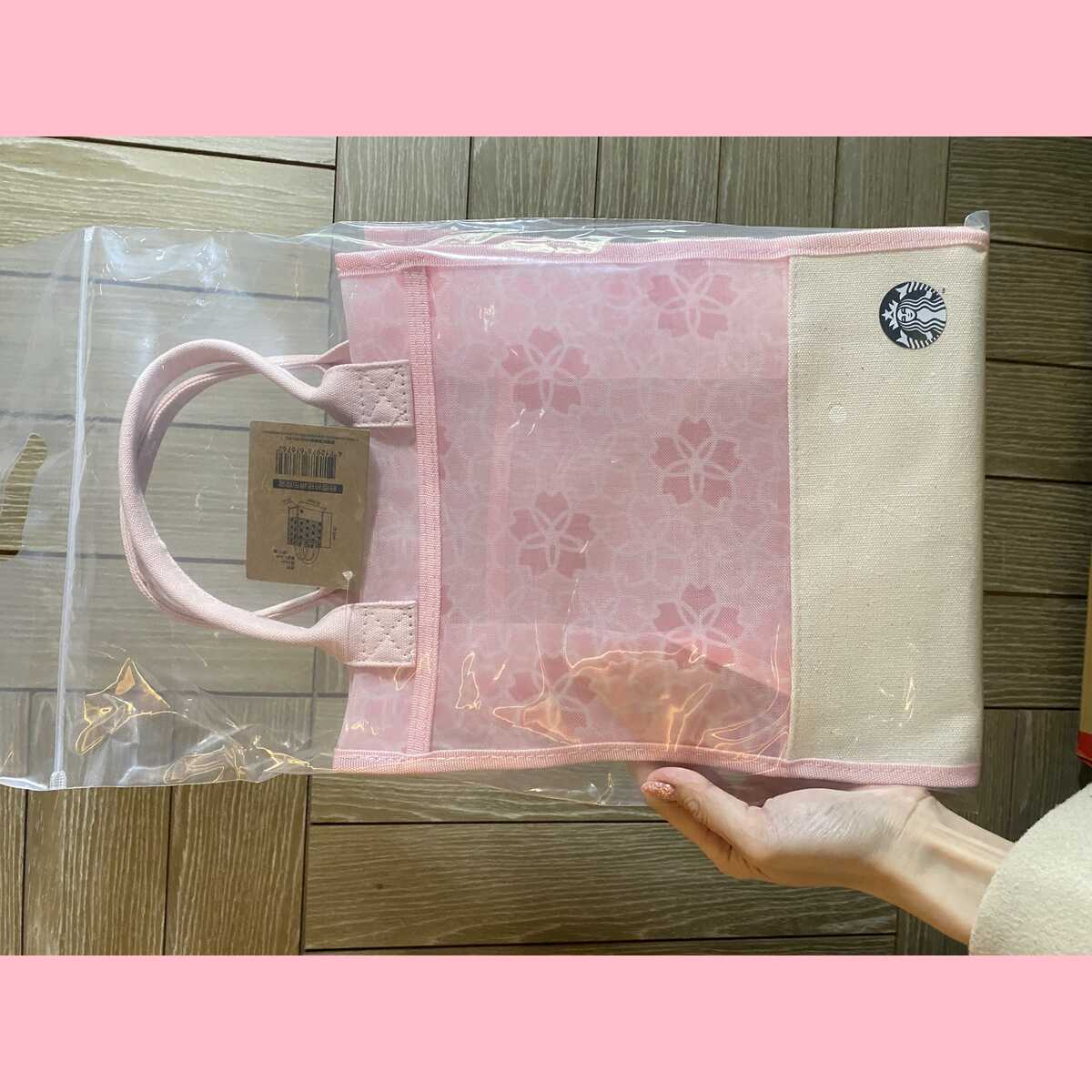 Starbucks Taiwan 2024 Sakura series  bag