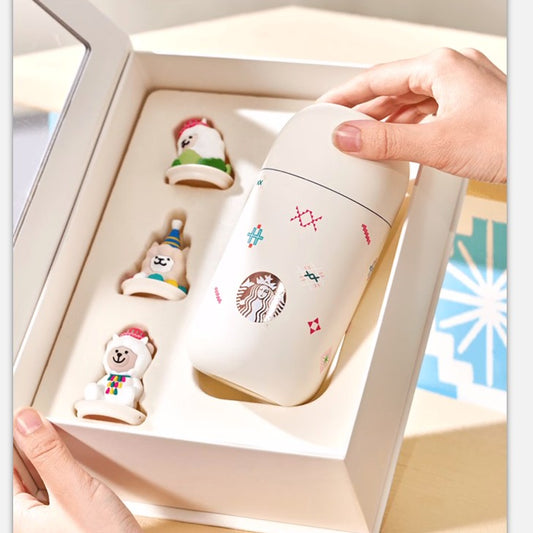 Starbucks China 2024 online Alpaca series Stainless Steel Vacuum Cup Gift Box 220ml