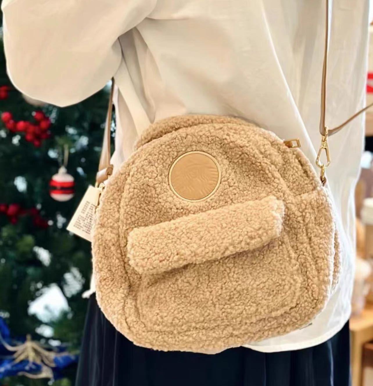 on sale Starbucks brown bag and Christmas stopper