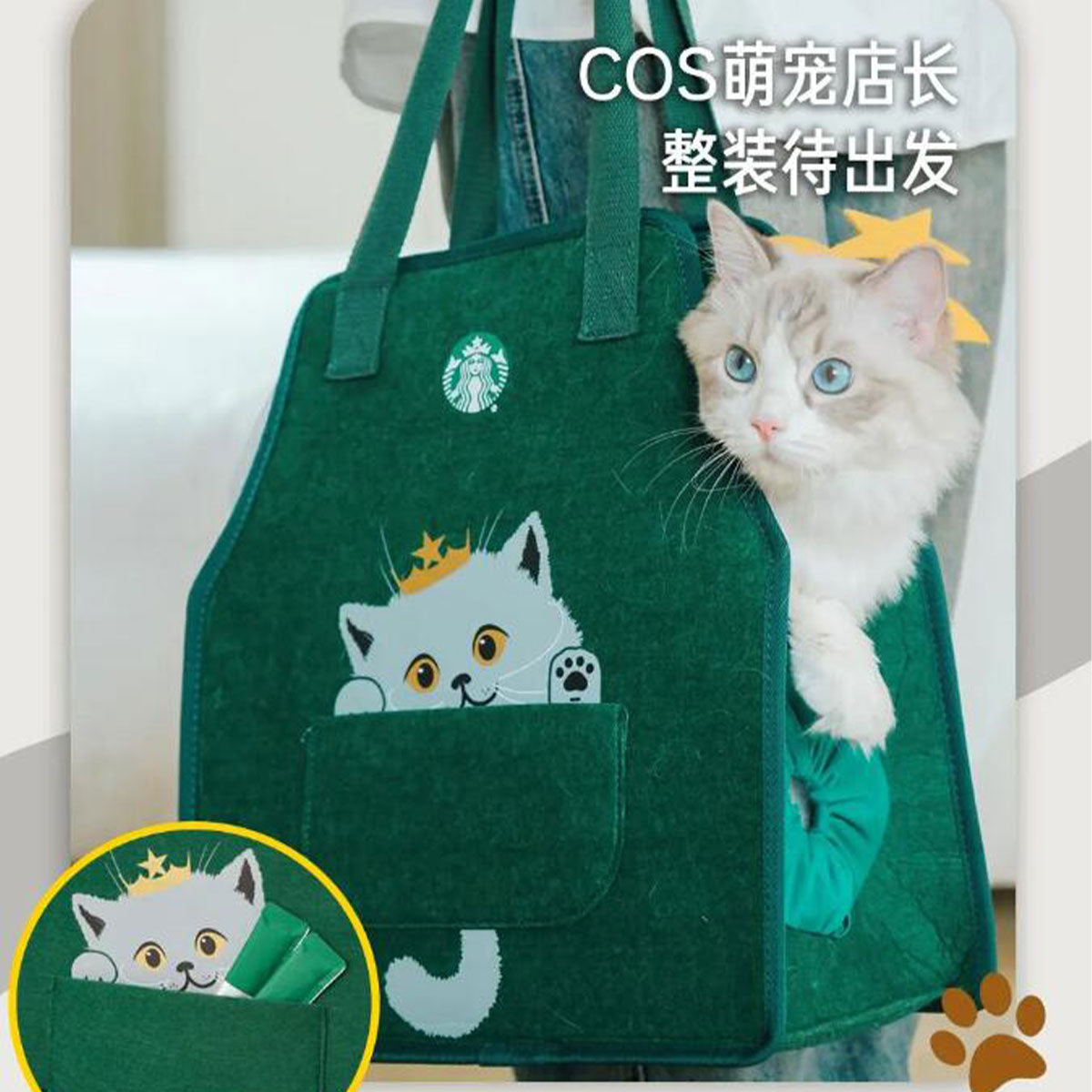 Starbucks China Pet bag