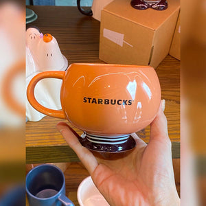Starbucks Taiwan 2023 Halloween Pumpkin Mug
