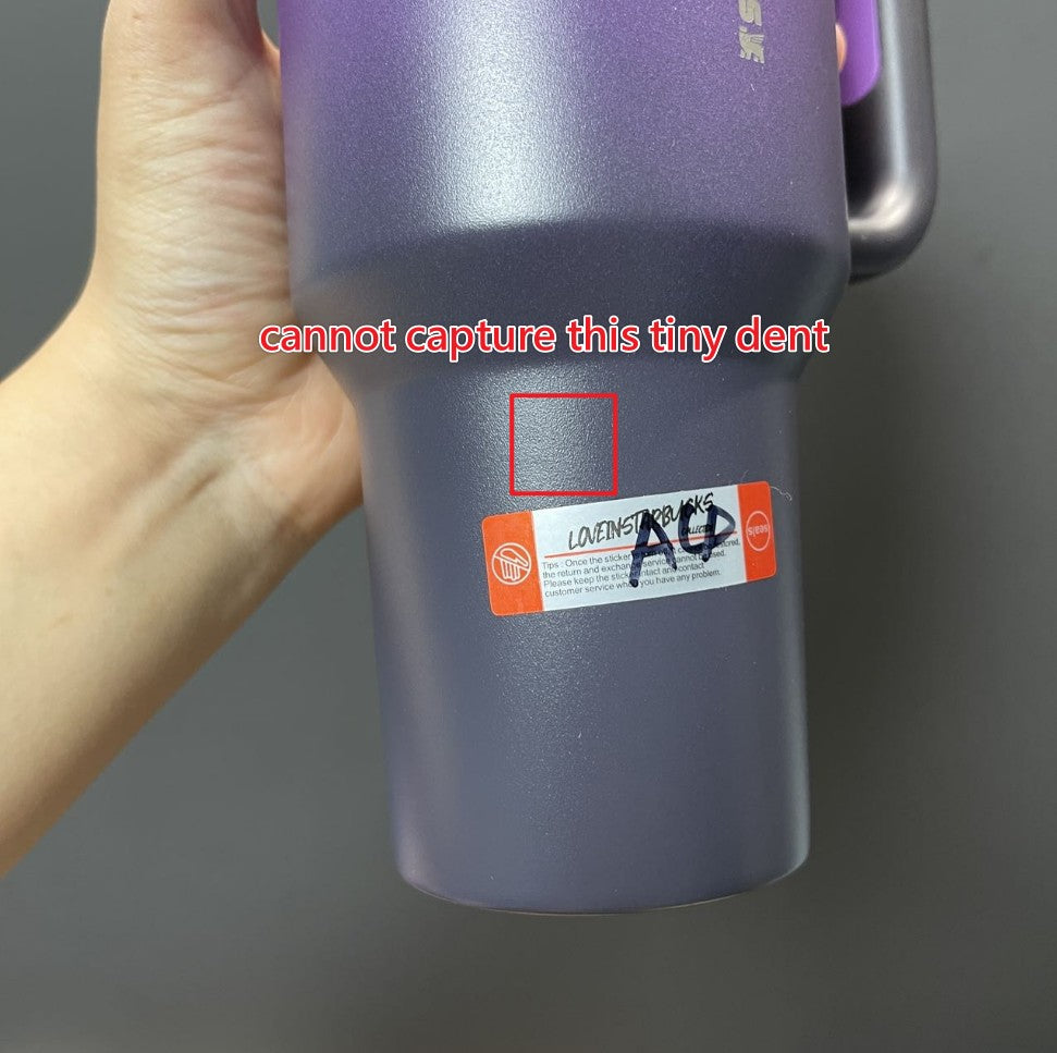 #A4 Tiny dent Starbucks Taiwan 2024 Halloween Stanley Stainless steel cup 40oz