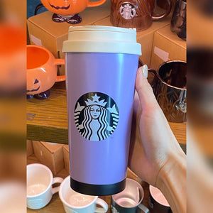 Starbucks Taiwan 2023 Halloween purple stainless steel cup