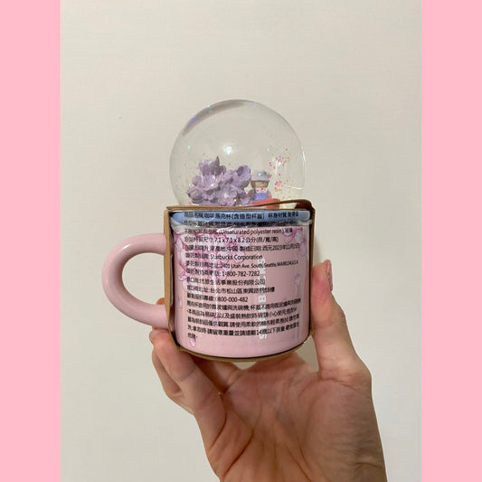 Starbucks Taiwan 2024 Sakura series crystal ball mug 89ml , only ship to US and MX except for HI AK