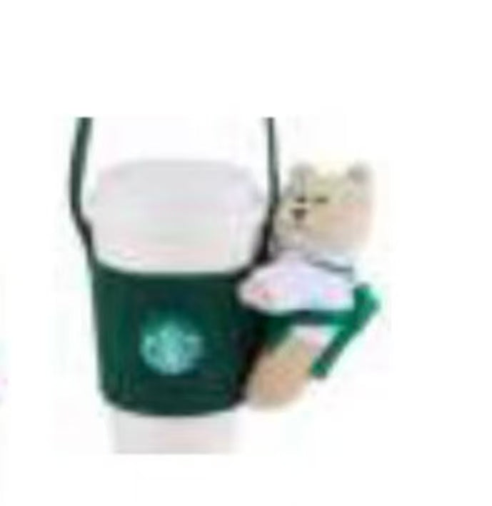 Taiwan Starbucks 2025 Ocean Siren series Green cup bag