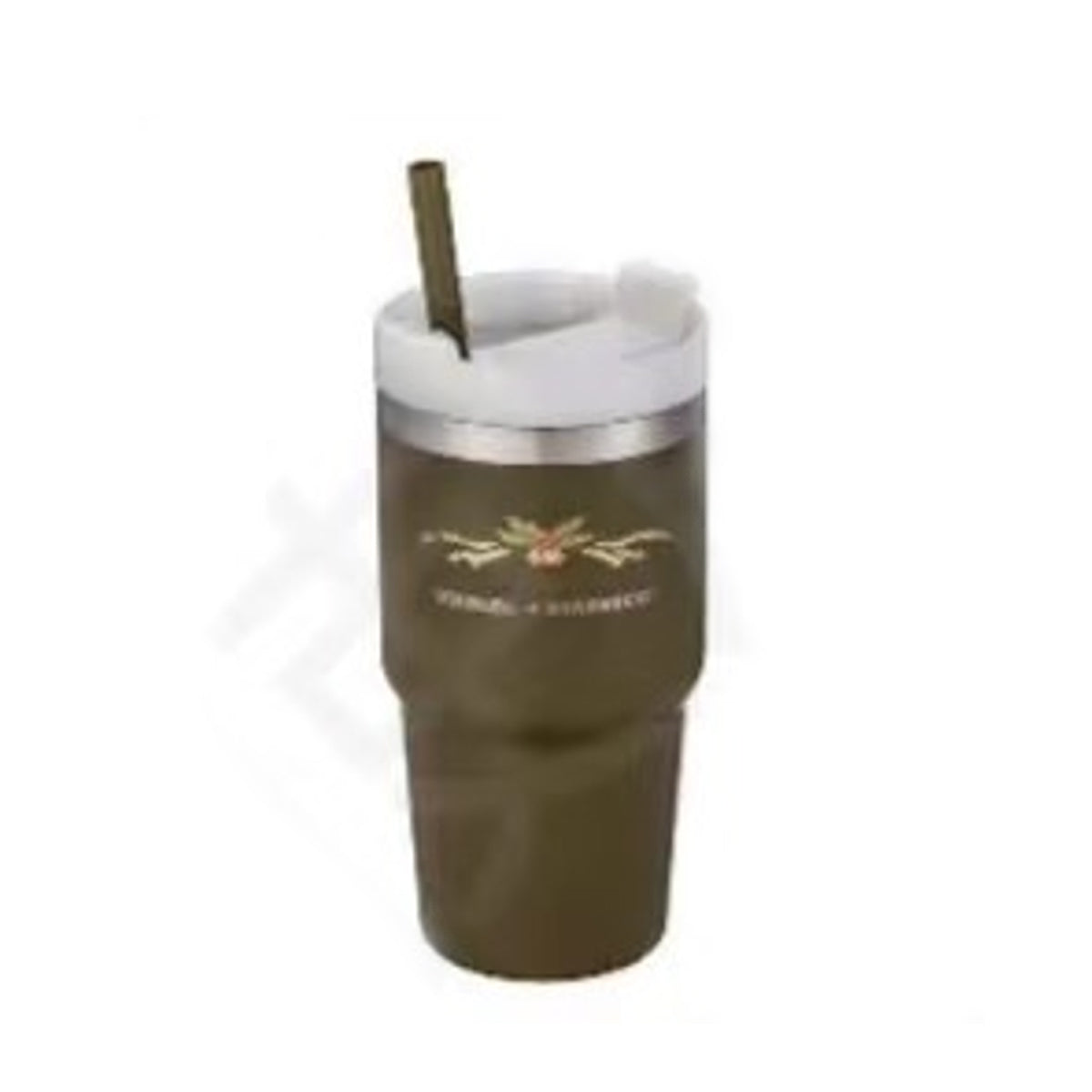 Starbucks Taiwan Stanley 2023 Anniversary Logo Dark Green 20oz Straw Cold  Cup