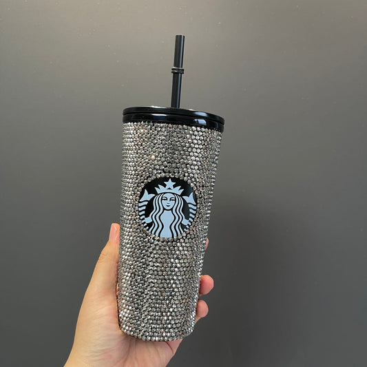 Starbucks black Rhinestones tiny flaws without SKU tag and original box