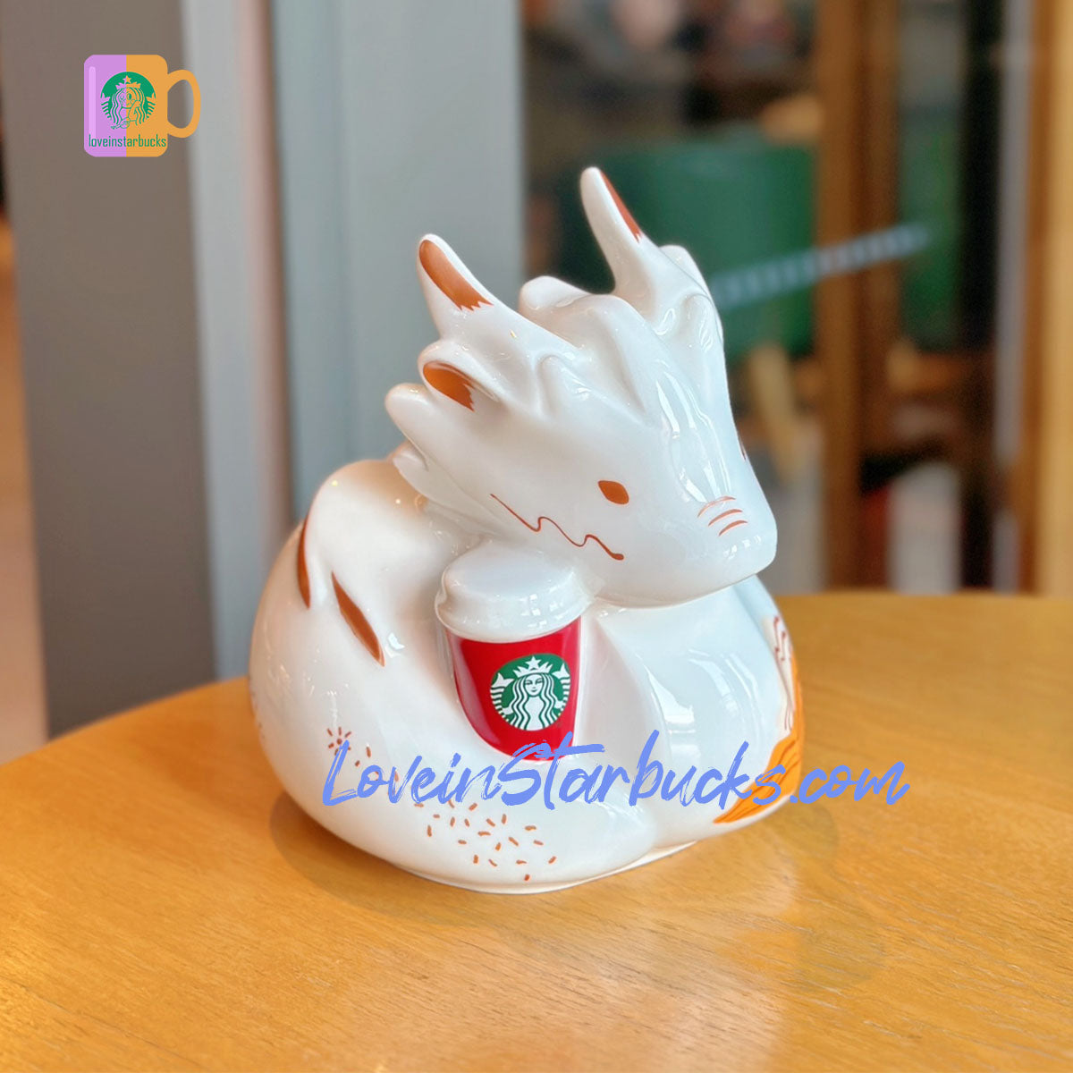 Starbucks China 2024 Dragon new year dragon piggy bank loveinstarbucks loveinstarbucks