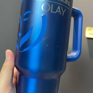 serious flaw Stanley X OLAY cup 40oz without SKU tag