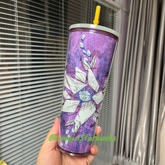 Starbucks purple Venti cup